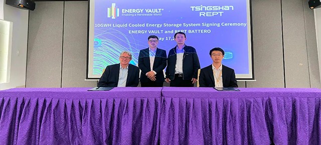 获国际伙伴高度认可！Energy Vault与奥门威奥门威斯人网站注册平台签署10GWh液冷储能电池供货协议